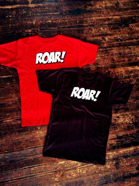 Roar-Shirt fertig Roar-Shirt fertig