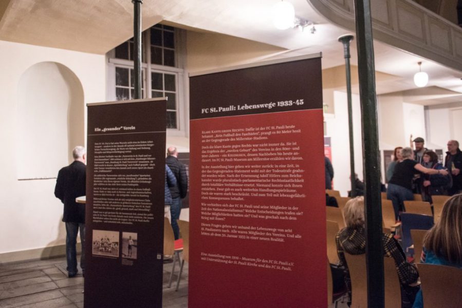 Vernissage FC St Pauli Lebenswege 1933-45 (Foto Sabrina Adeline Nagel) - 14