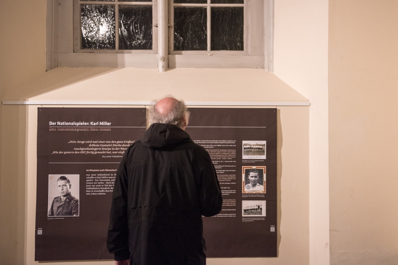 Vernissage FC St Pauli Lebenswege 1933-45 (Foto Sabrina Adeline Nagel) - 8 Vernissage FC St Pauli Lebenswege 1933-45 (Foto Sabrina Adeline Nagel) - 8