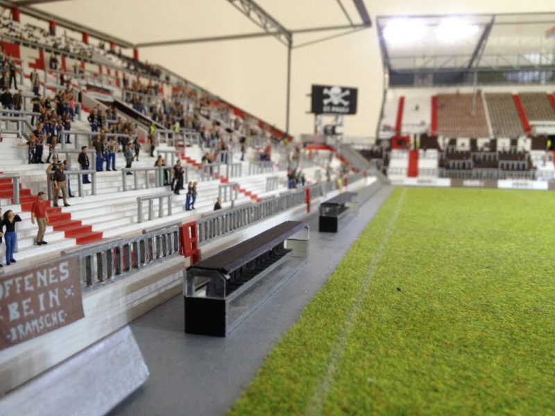 Das großartige Miniatur-Millerntor von Holger und Veronika Tribian