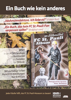 Ein Buch wie kein anderes: Das FC St. Pauli Album von Christoph Nagel in der Edition 1910